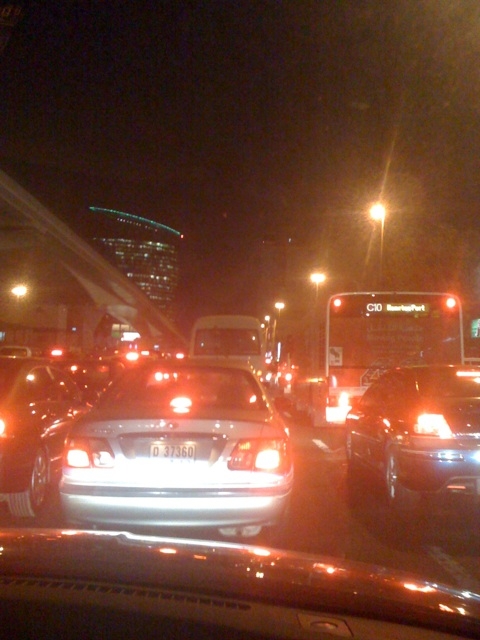 Heavy Thursday night traffic